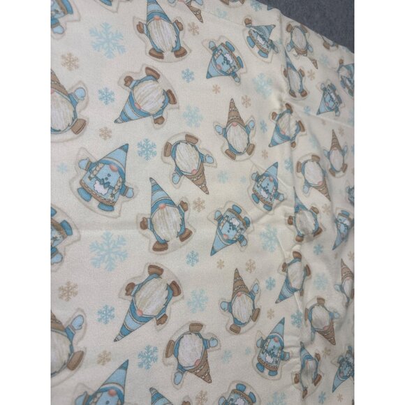 "I Love Sn Gnomies" Cotton Fabric by Shelly Comiskey for Henry Glass & Co. 1/2 y - Picture 1 of 6